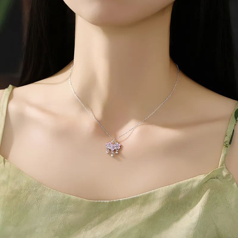 Happy Tide S925 Silver Necklaces Women's-1