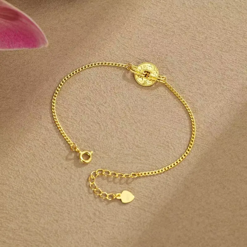 Happy Tide S999 Fine Silver Bracelets Women's-2