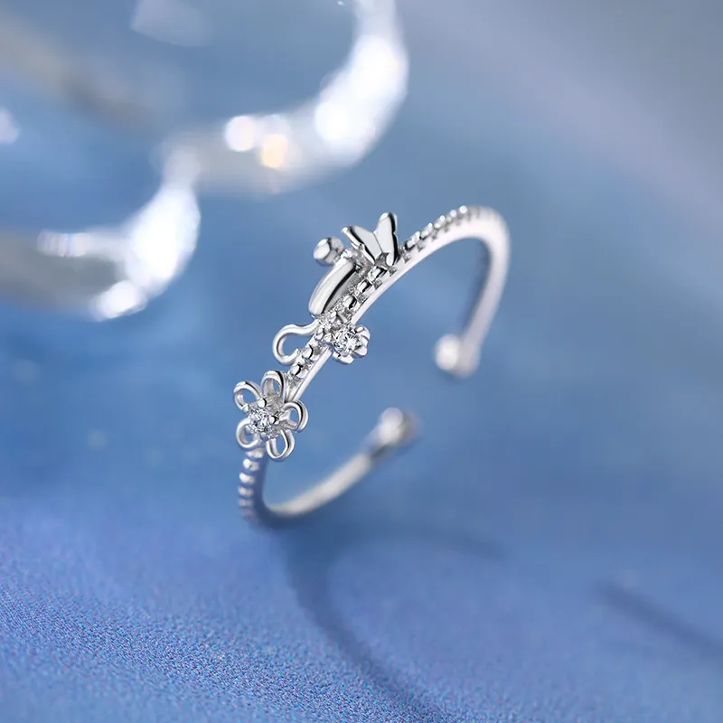 Happy Tide S925 Silver Rings Women's-3