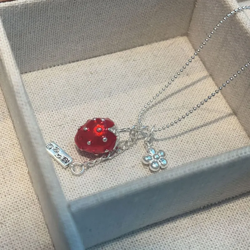 Happy Tide S925 Silver Necklaces Women's-3