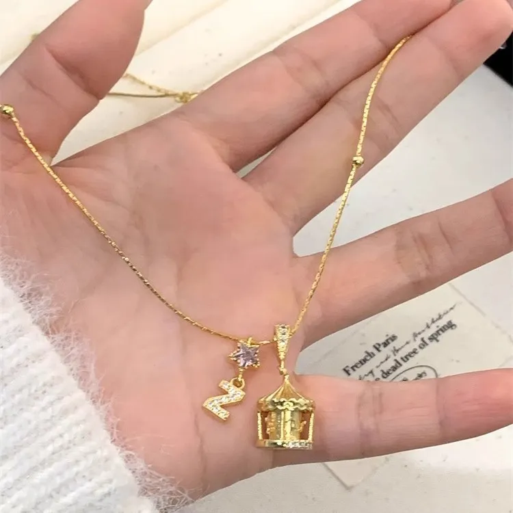 Happy Tide S925 Silver Necklaces Women's-4