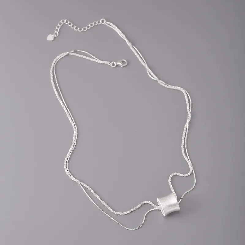 Happy Tide S925 Silver Necklaces Women's-3