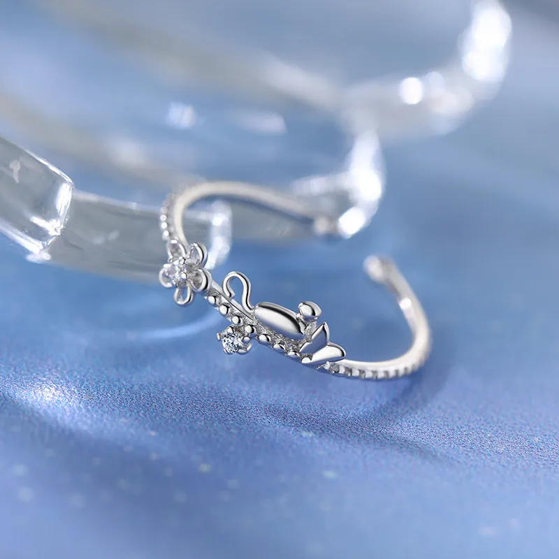Happy Tide S925 Silver Rings Women's-4
