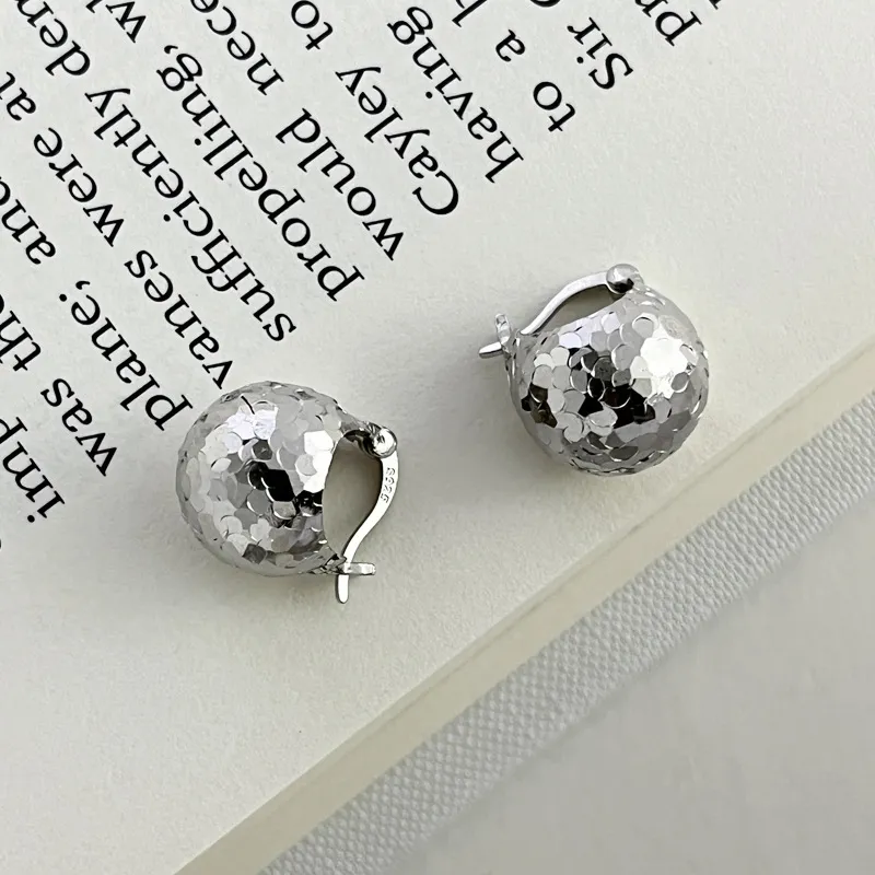 Happy Tide S925 Silver Earrings Women's-4