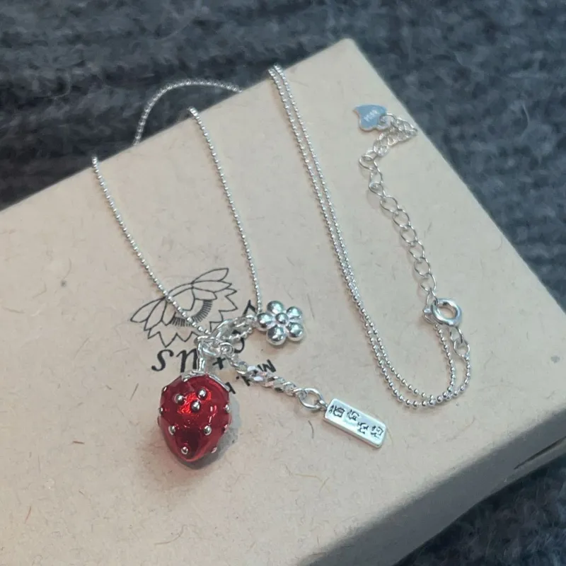 Happy Tide S925 Silver Necklaces Women's-5