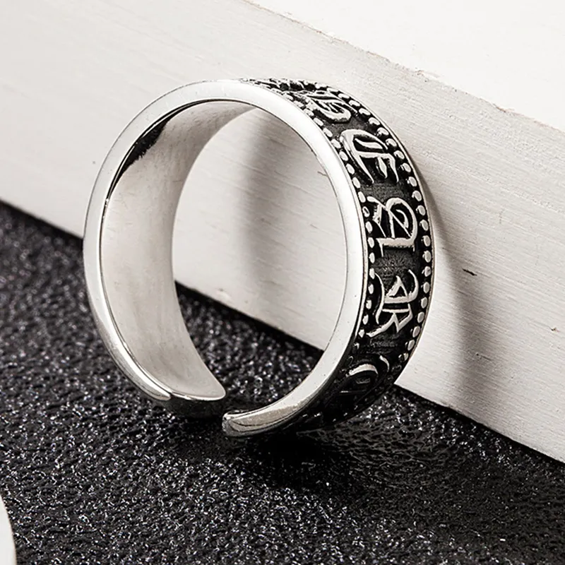 Happy Tide S925 Silver Rings Men's-2