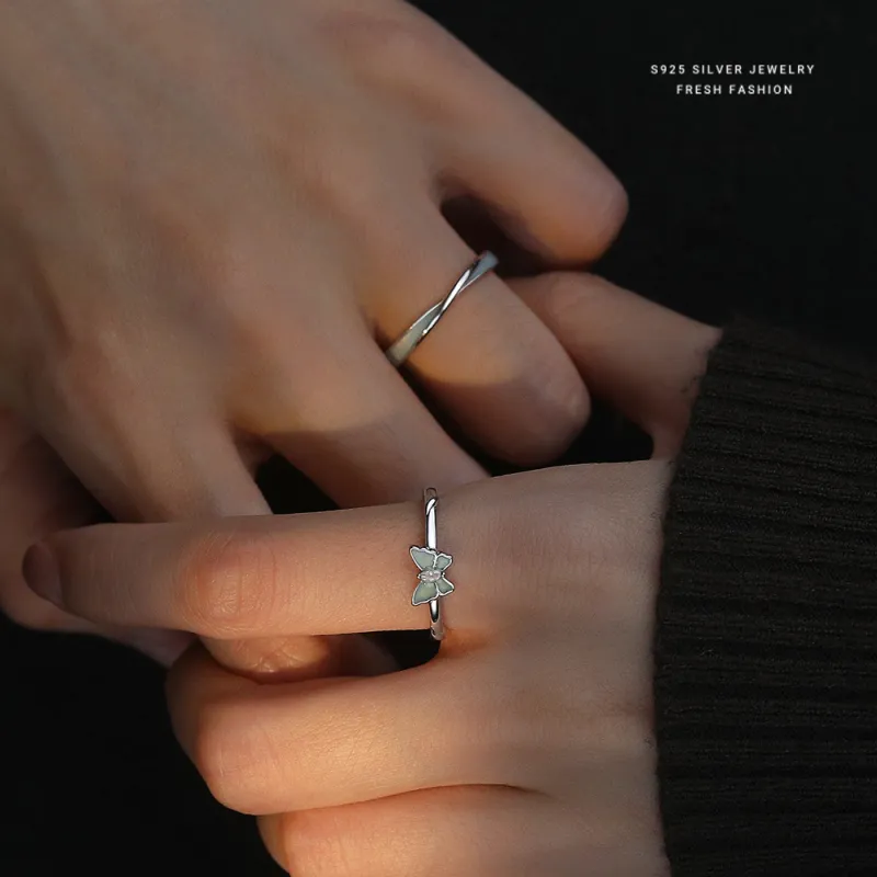 Happy Tide S925 Silver Rings Unisex-2