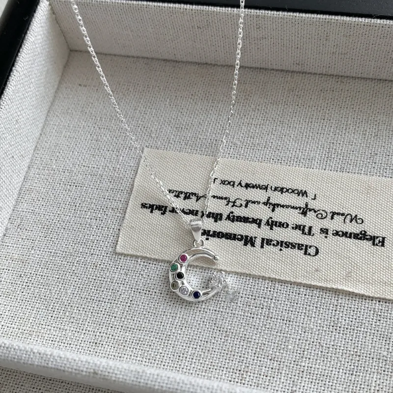 Happy Tide S925 Silver Necklaces Women's-3