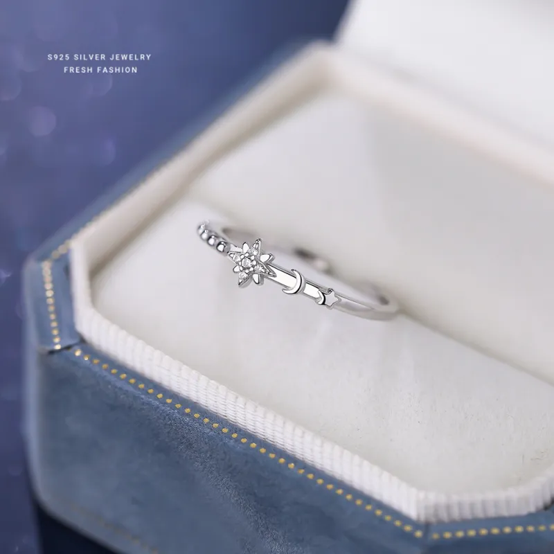 Happy Tide S925 Silver Rings Women's-4