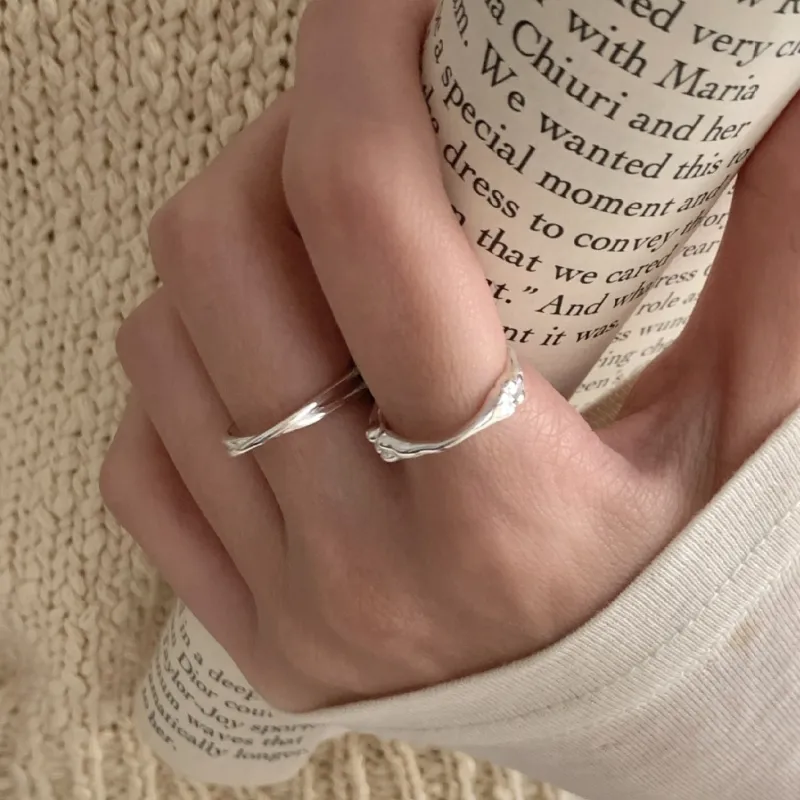 Happy Tide S925 Silver Rings Women's-2