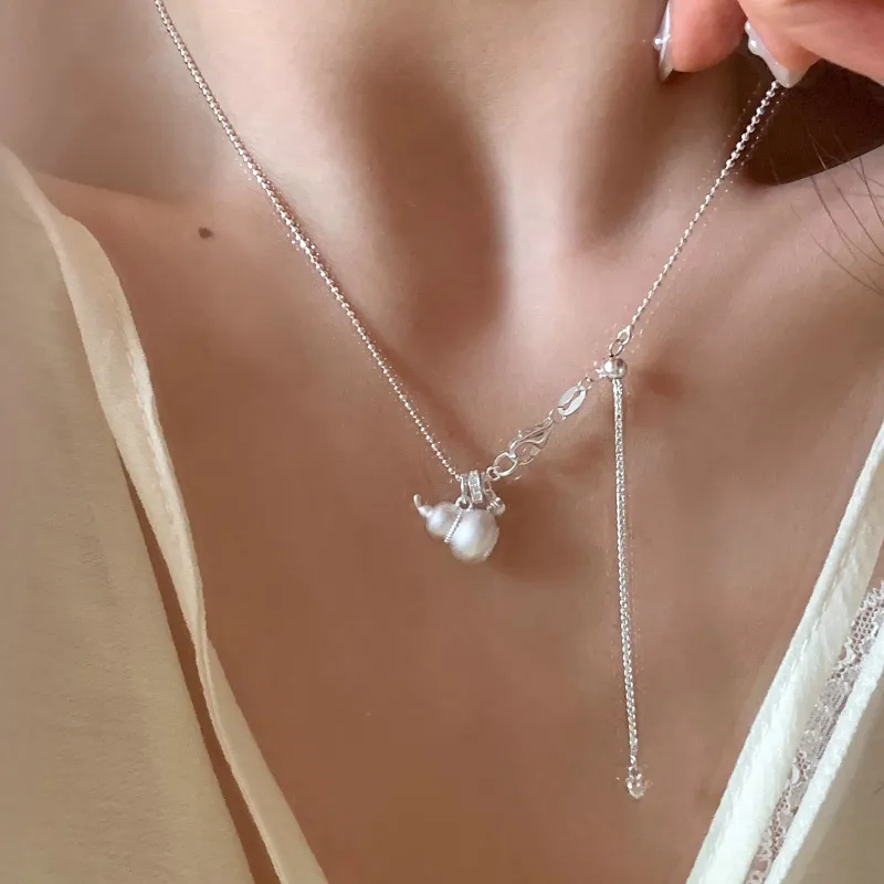 Happy Tide S925 Silver Necklaces Women's-1
