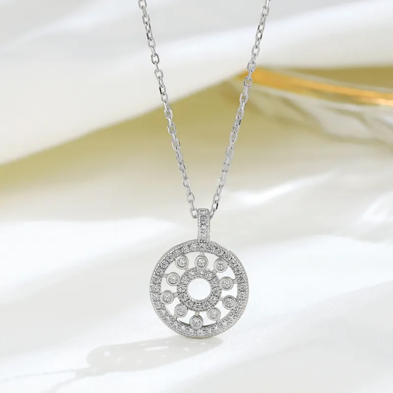 Happy Tide S925 Silver Necklaces Women's-4