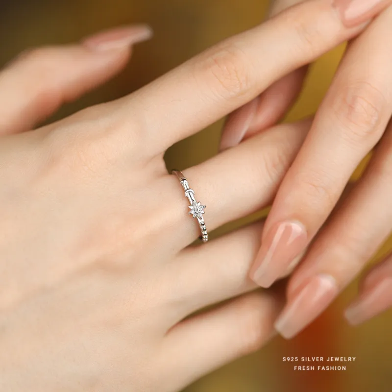 Happy Tide S925 Silver Rings Women's-2