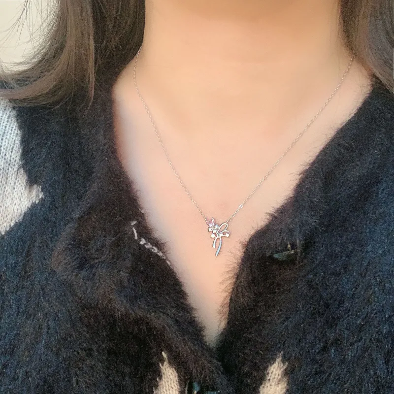 Happy Tide S925 Silver Necklaces Women's-1