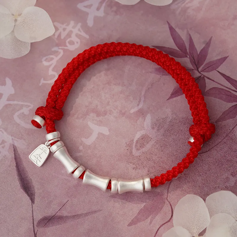 Happy Tide S999 Fine Silver Bracelets Women's-4