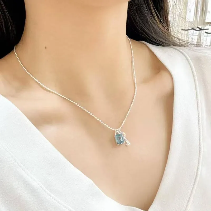 Happy Tide S925 Silver Necklaces Women's-1