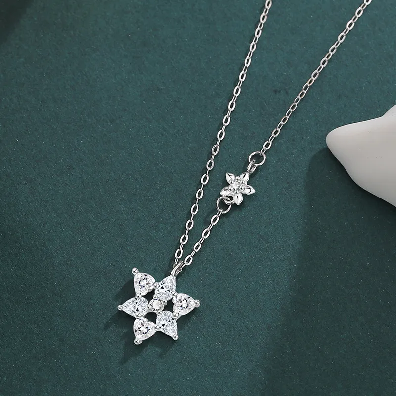 Happy Tide S 999 Fine Silver Necklaces Women's-3
