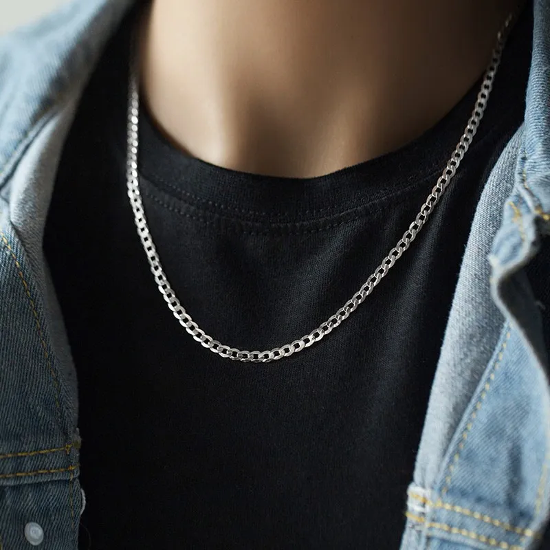 Happy Tide S 999 Fine Silver Necklaces Unisex-1