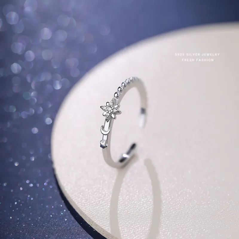 Happy Tide S925 Silver Rings Women's-5