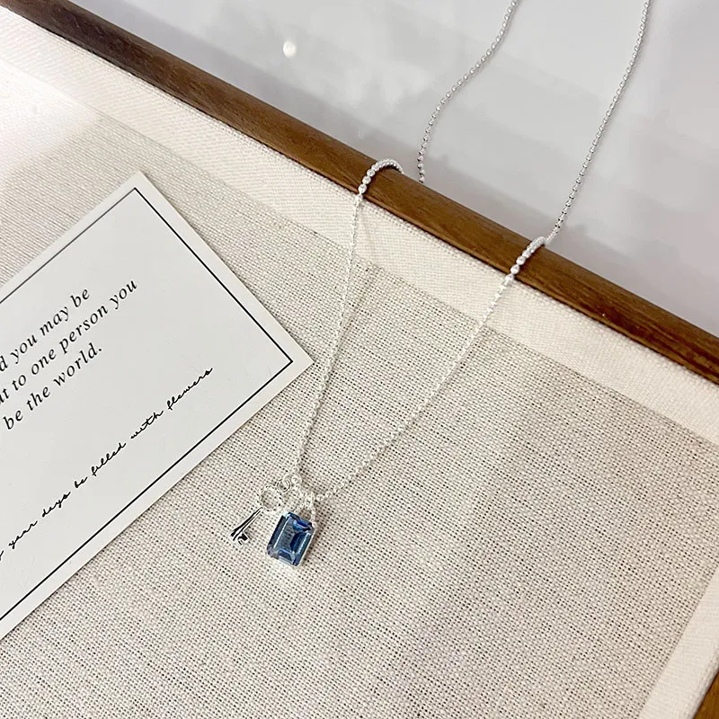 Happy Tide S925 Silver Necklaces Women's-4
