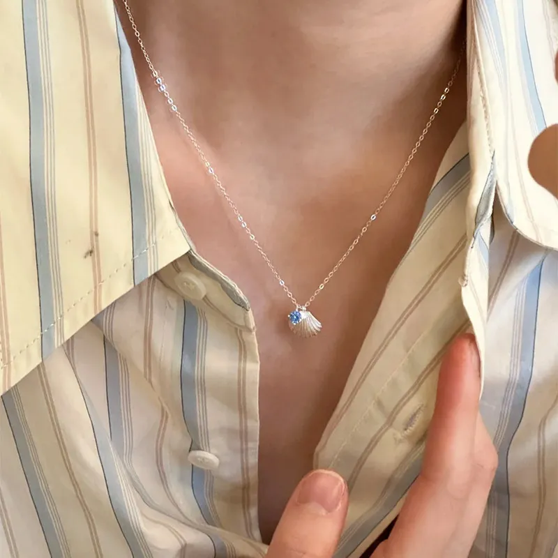 Happy Tide S925 Silver Necklaces Women's-2