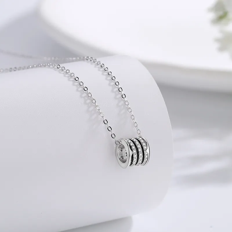 Happy Tide S 999 Fine Silver Necklaces Women's-3