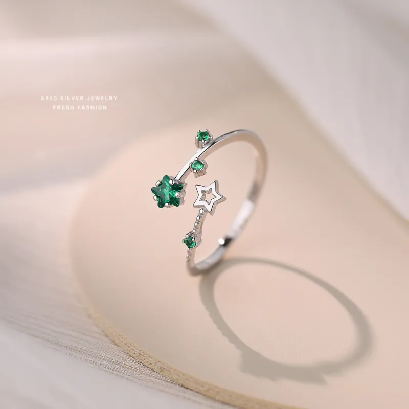 Happy Tide S925 Silver Rings Women's-4