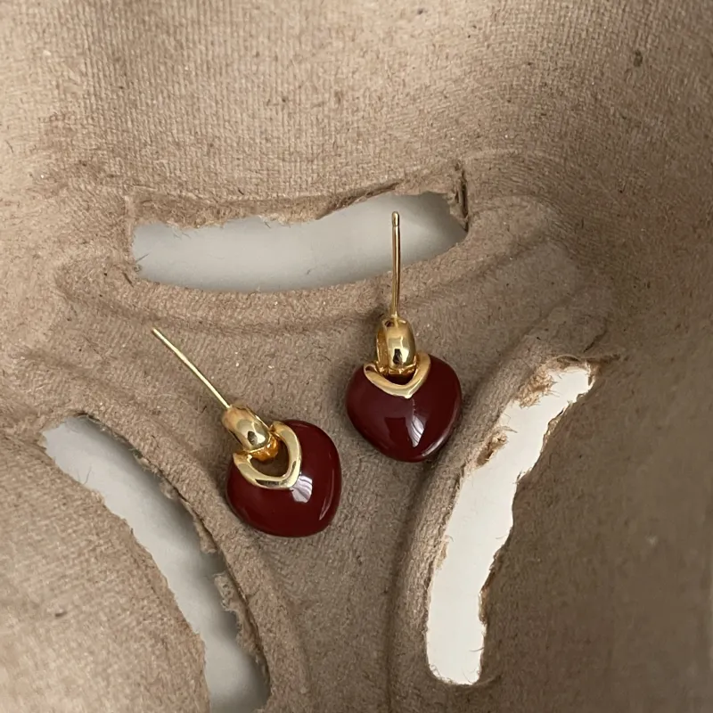 Happy Tide S925 Silver Earrings Women's-4