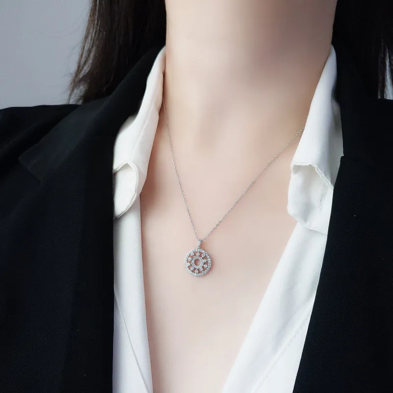 Happy Tide S925 Silver Necklaces Women's-1