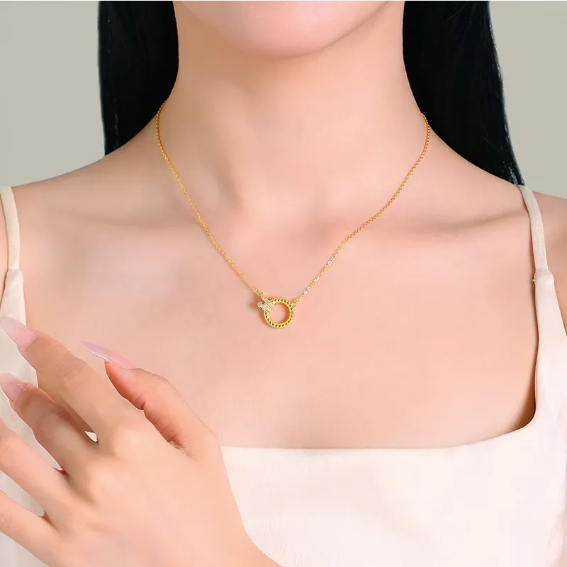 Happy Tide S925 Silver Necklaces Women's-1