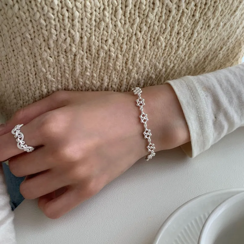 Happy Tide S925 Silver Bracelets Women's-2