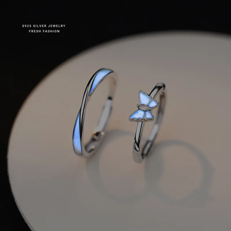 Happy Tide S925 Silver Rings Unisex-3