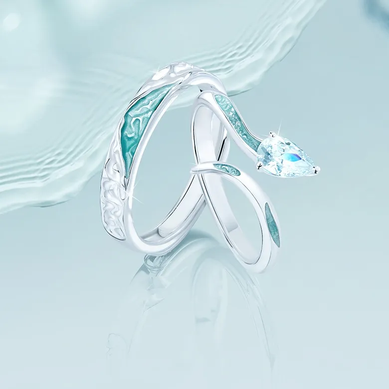 Happy Tide S925 Silver Rings Unisex-3