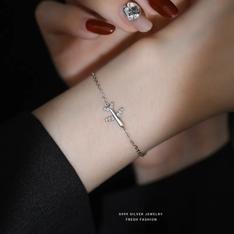 Happy Tide S 999 Fine Silver Bracelets Women's-2