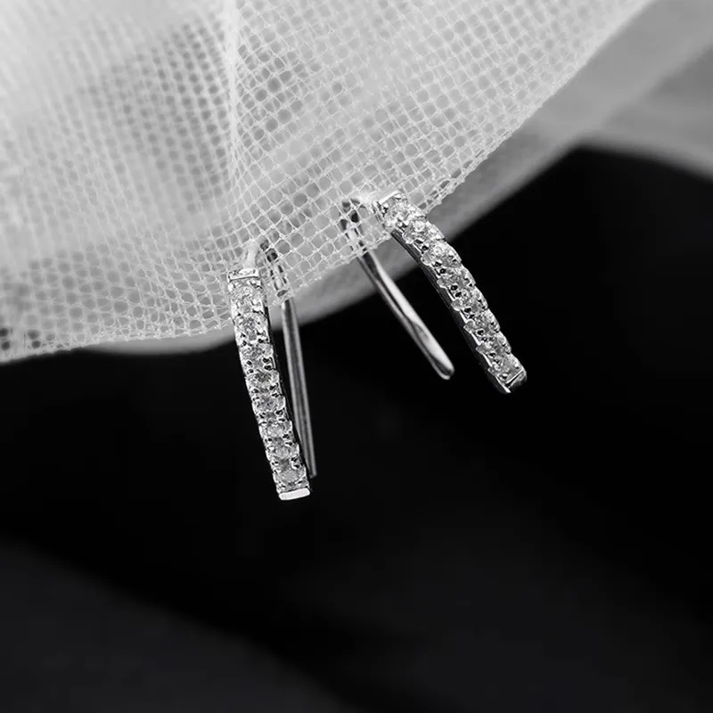 Happy Tide S925 Silver Earrings Women's-3