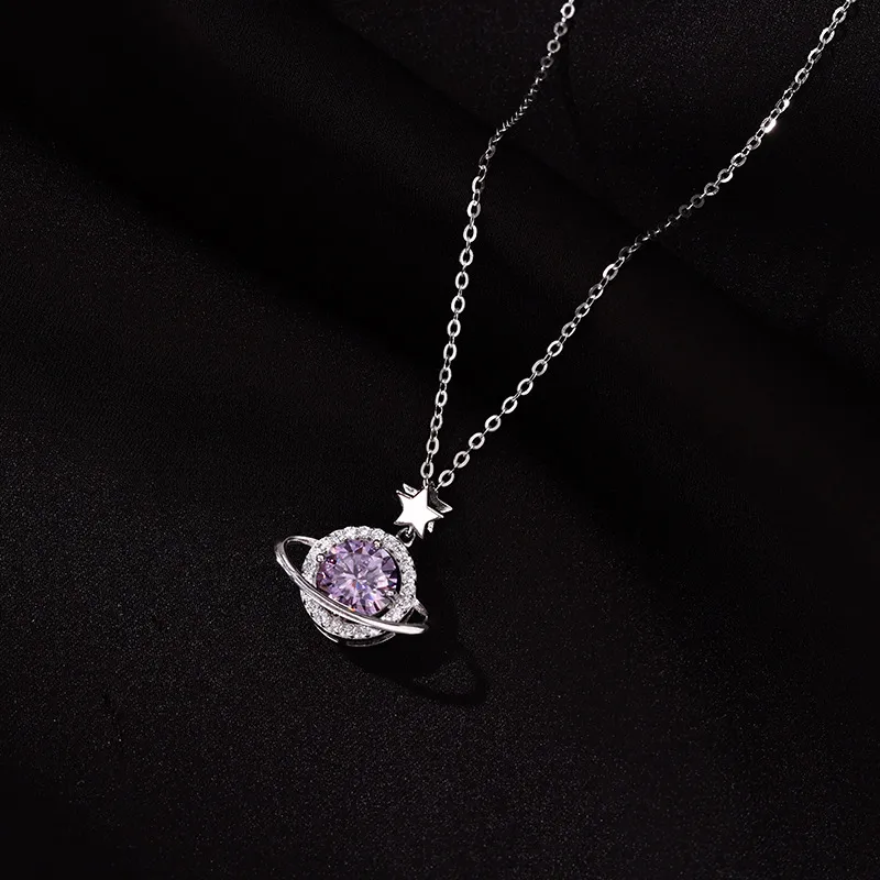 Happy Tide S925 Silver Necklaces Women's-2
