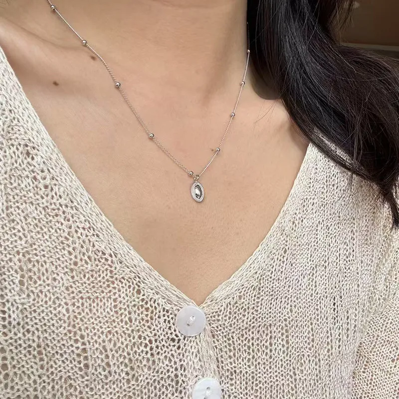 Happy Tide S925 Silver Necklaces Women's-1
