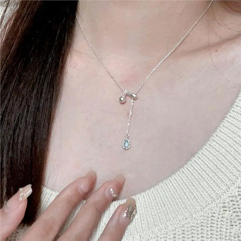 Happy Tide S925 Silver Necklaces Women's-2