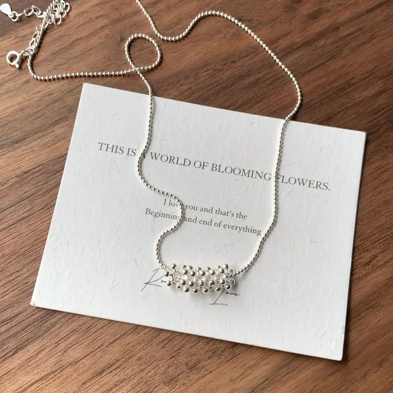 Happy Tide S925 Silver Necklaces Women's-3