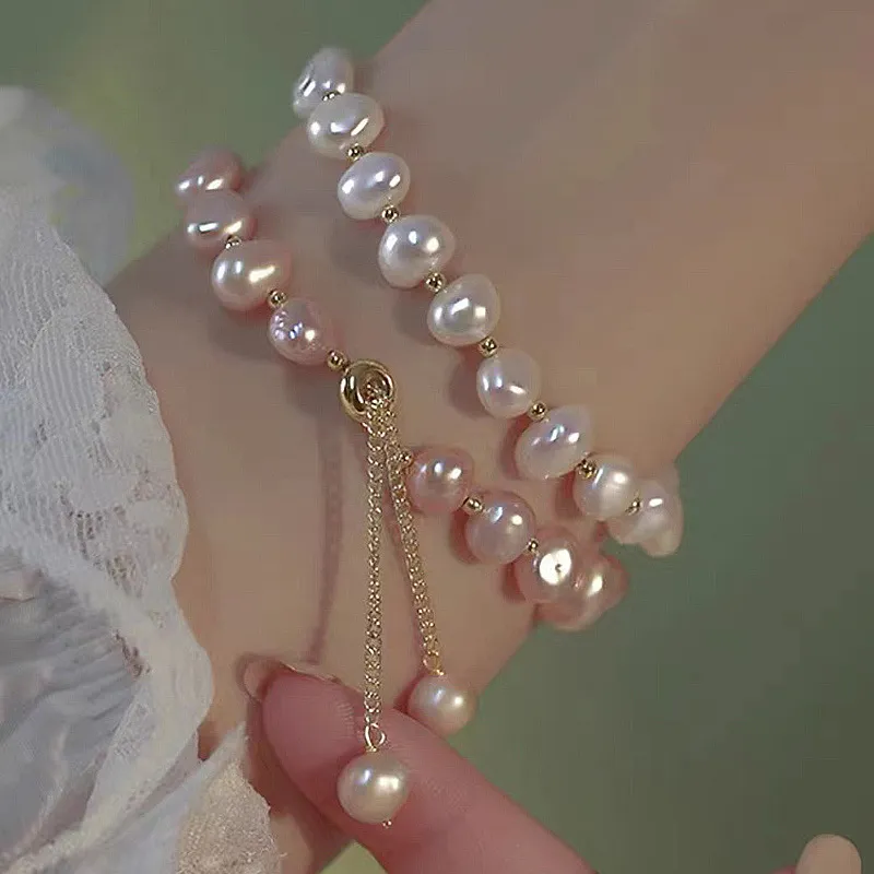 Happy Tide Faux Pearl Bracelets Women's-4