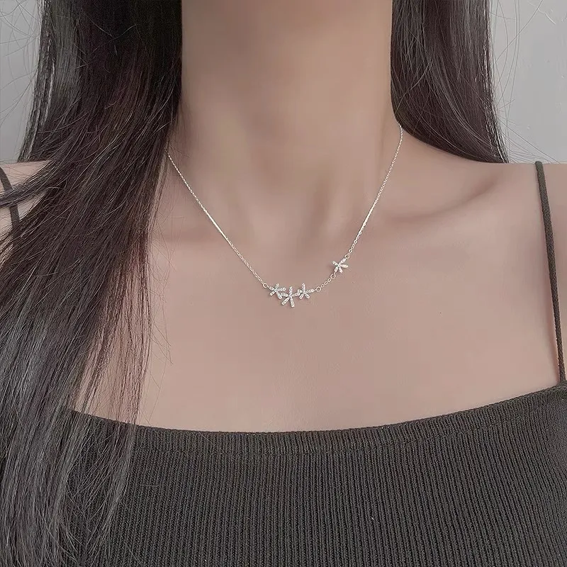 Happy Tide S999 Fine Silver Necklaces Women's-1