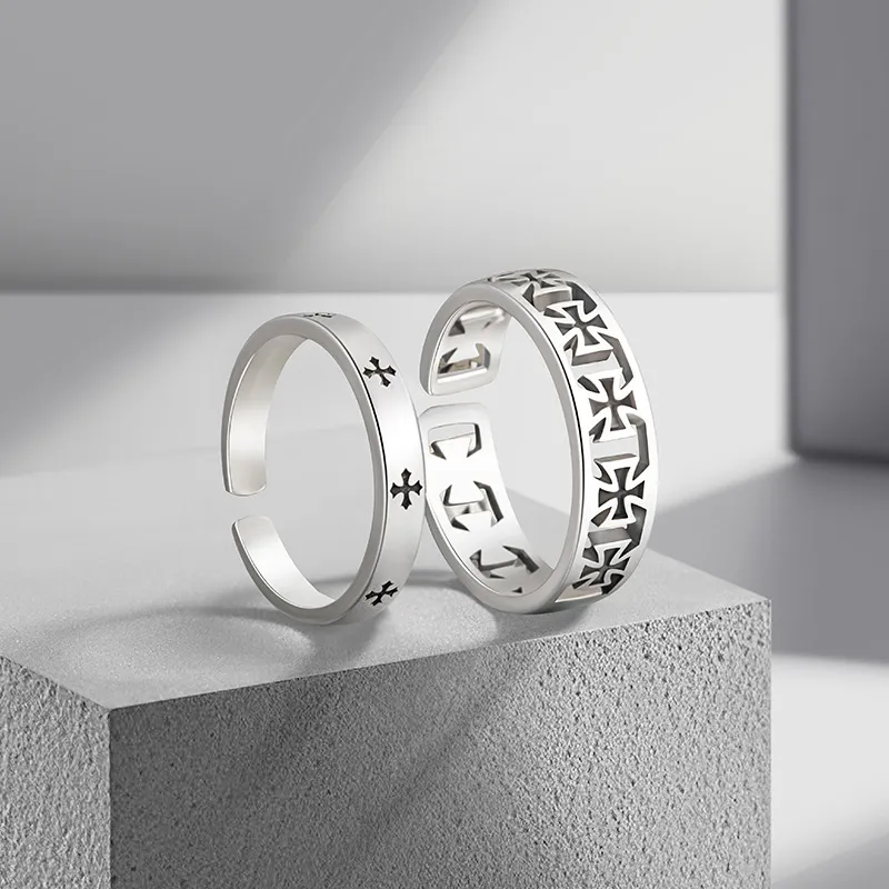Happy Tide S925 Silver Rings Unisex-3