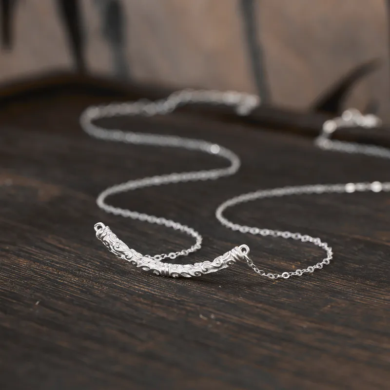 Happy Tide S999 Fine Silver Necklaces Women's-1