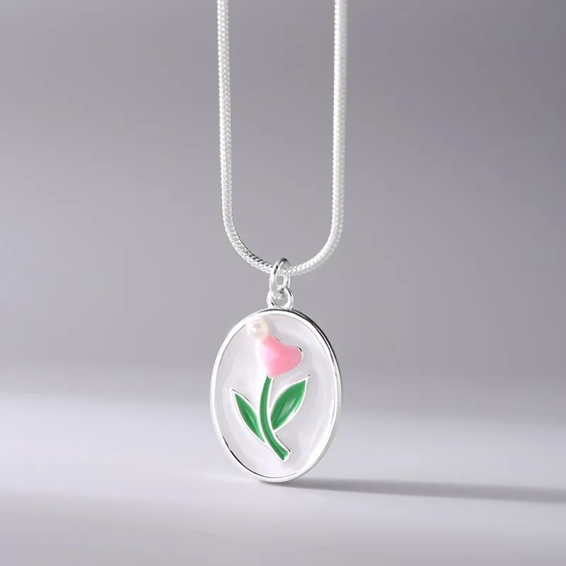 Happy Tide S925 Silver Necklaces Women's-2