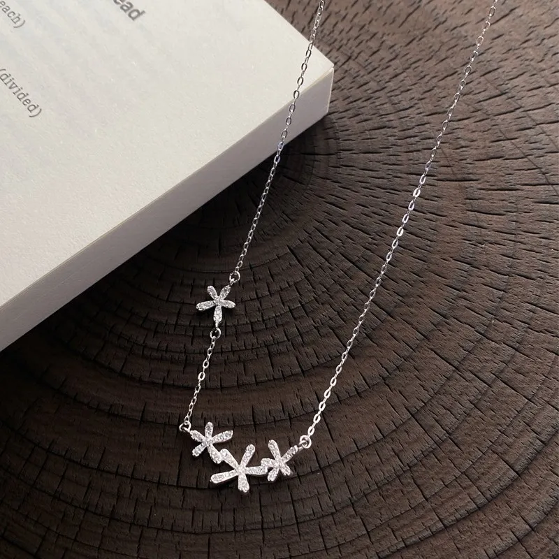 Happy Tide S999 Fine Silver Necklaces Women's-2