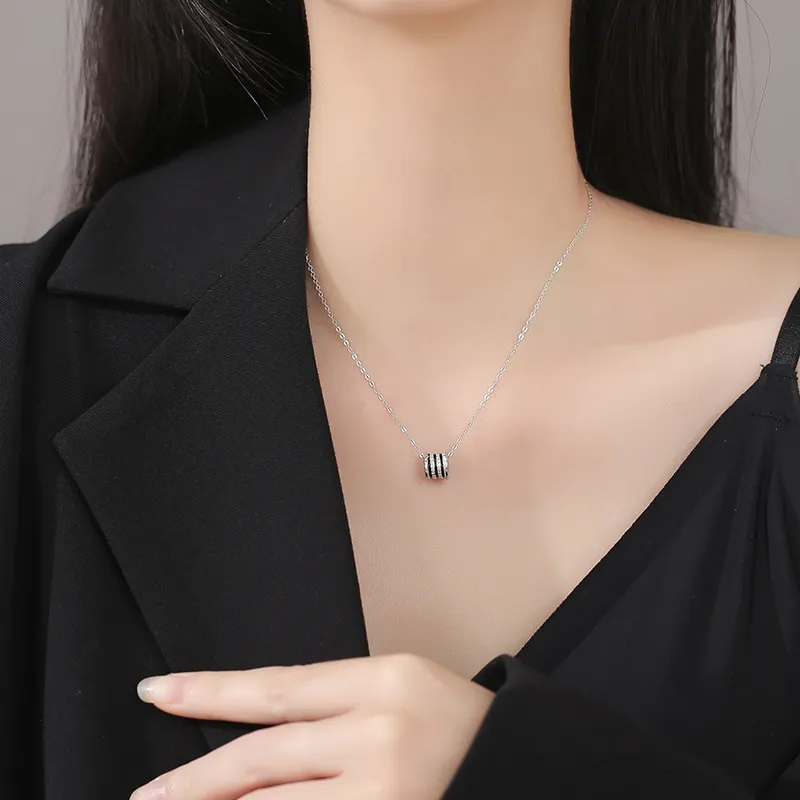 Happy Tide S 999 Fine Silver Necklaces Women's-1