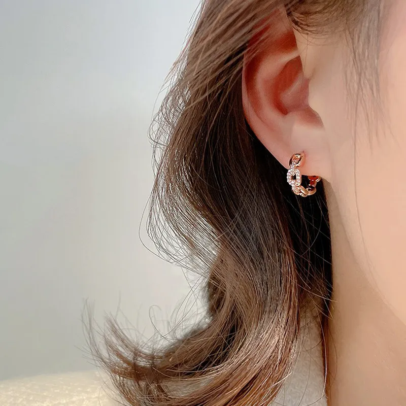 Happy Tide S999 Fine Silver Earrings Women's-1