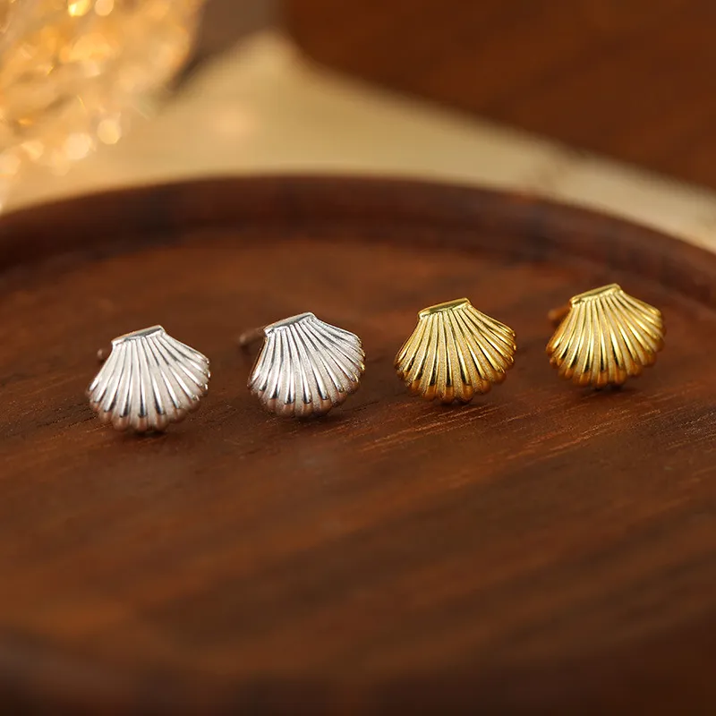 Happy Tide S925 Silver Stud Earrings Women's-3