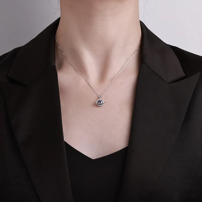 Happy Tide S925 Silver Necklaces Women's-1