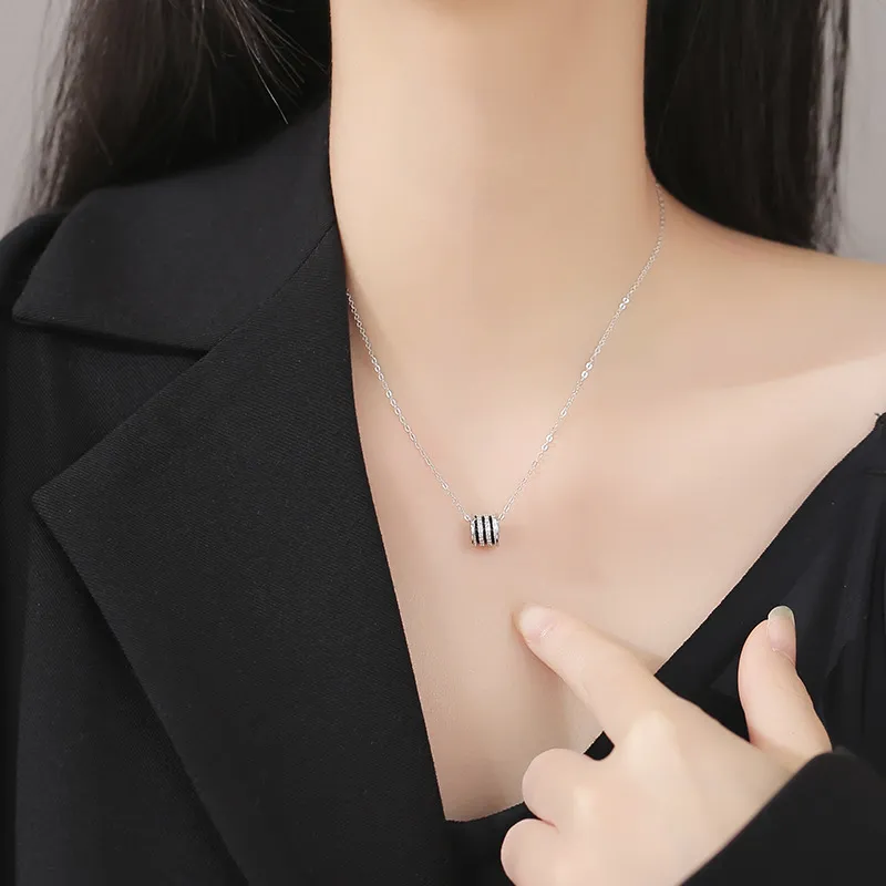 Happy Tide S 999 Fine Silver Necklaces Women's-2